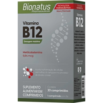 VITAMINA B12 30CPR BIONATUS