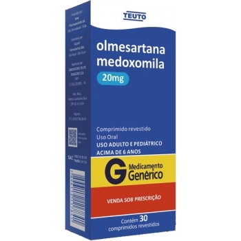 G.OLMESARTANA MEDOXOMILA 20MG 30CPR TEUTO