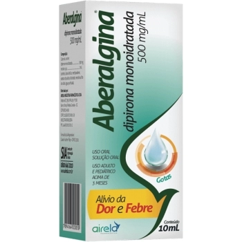 ABERALGINA GTS 500MG 10ML AIRELA