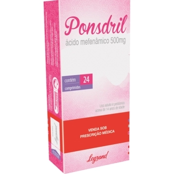 PONSDRIL 500MG 24CPR MULTILAB