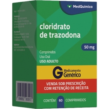 G.TRAZODONA 50MG 60CPR P344 MEDQUIMICA