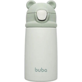BUBA COPO TERMICO PAREDE DUPLA URSINHO VERDE 320ML (+ 3 ANOS)