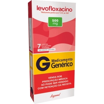G.LEVOFLOXACINO 500MG 7CPR LEGRAND
