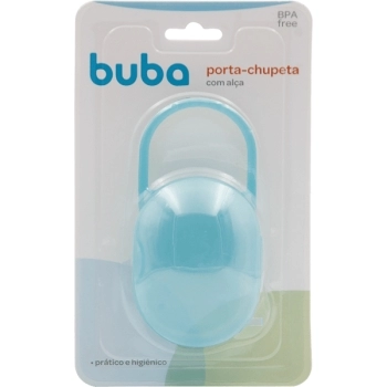BUBA PORTA CHUPETA C/ ALCA AZUL