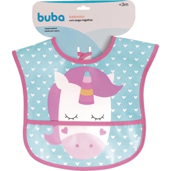 BUBA BABADOR C/BOLSO ANIMAL FUN UNICORNIO