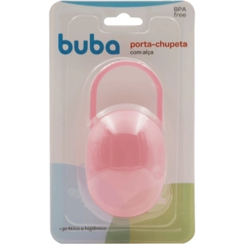 BUBA PORTA CHUPETA C/ ALCA ROSA