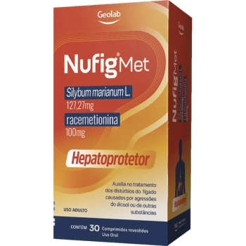 NUFIG MET 127,27MG+100MG 30CPR GEOLAB