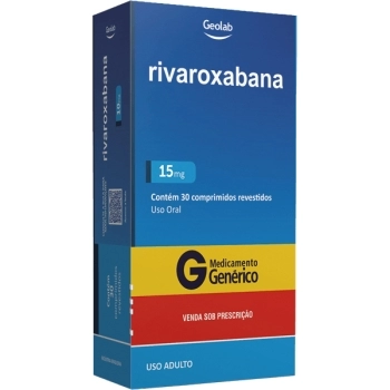 G.RIVAROXABANA 15MG 30CPR GEOLAB