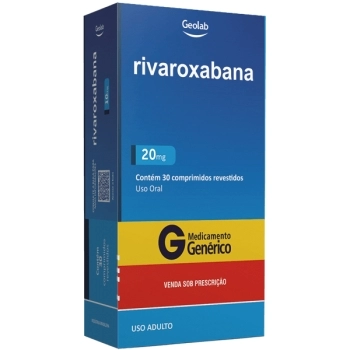 G.RIVAROXABANA 20MG 30CPR GEOLAB