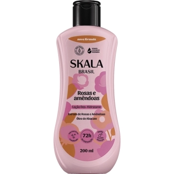 SKALA LOCAO DEO HIDRATANTE LAVANDA E OLEO ABACATE 200ML