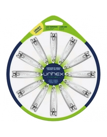 CORTADOR DE UNHAS UNHEX DISCO 12UND MERHEJE