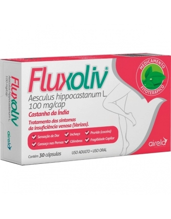 FLUXOLIV 100MG 30CPS AIRELA