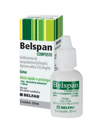 BELSPAN COMPOSTO GTS 20ML BELFAR