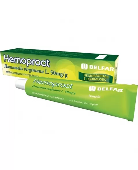 HEMOPROC 50MG POM BISNAGA 30G