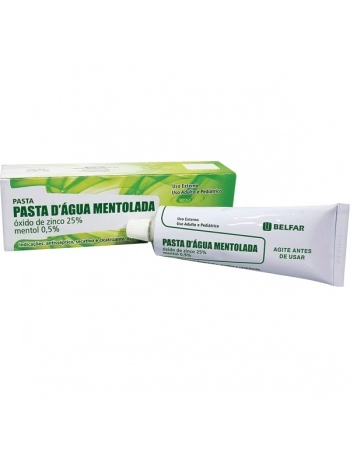 PASTA D\`AGUA MENTOLADA 80GR BELFAR