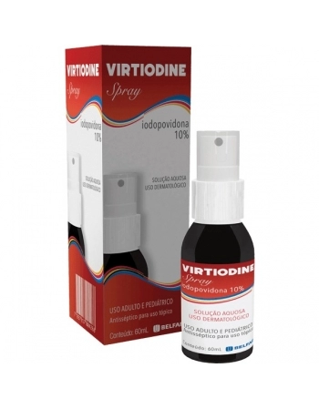 VIRTIODINE SPRAY 10% 60ML BELFAR