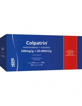 COLPATRIN CREME VAGINAL 50GR 10 APLIC TEUTO
