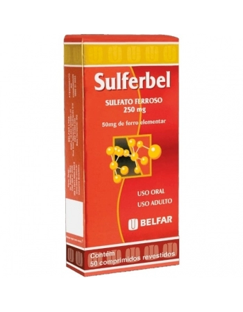 SULFERBEL 250MG 50CPR BELFAR