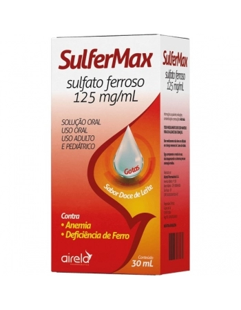 SULFERMAX 125MG 30ML AIRELA