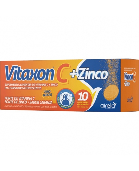 VITAXON C + ZINCO 1GR C/10CPR EFERVESC
