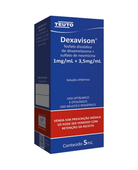 DEXAVISON COLIRIO 5 ML (DEXAMET+NEOMIC)