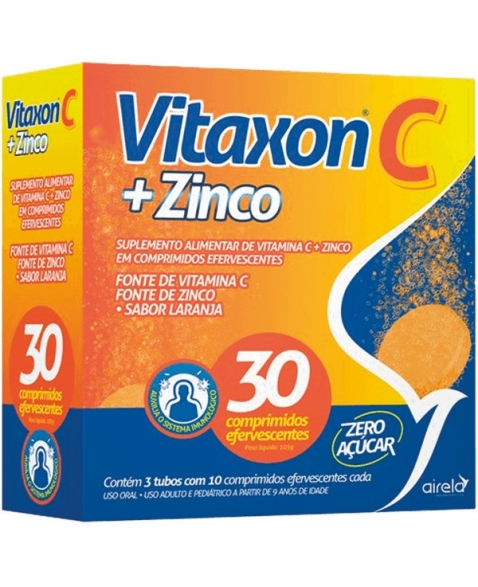 VITAXON C + ZINCO 1GR C/30CPR EFERVE
