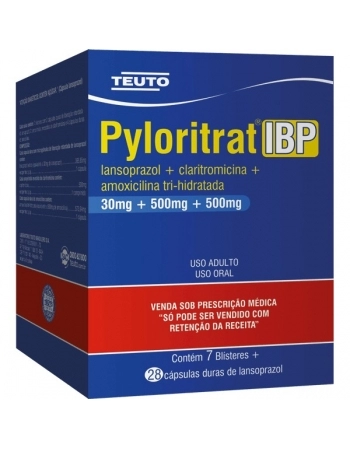 PYLORITRAT IBP 7X8 CAPS+28CPS TEUTO