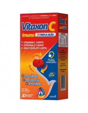 VITAXON C 1GR IMUNO TRIPLA ACAO 30CPR AIRELA