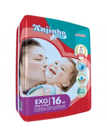 ANJINHO FRALDA PACOTAO XXG 14UN PARENTEX