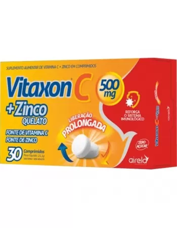 VITAXON C + ZINCO 500MG PROLONGADA C/30CPR