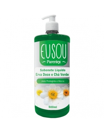 EU SOU SAB LIQ ERVA DOCE E CHA VERDE 500ML PARENTEX
