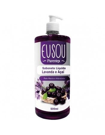 EU SOU SAB LIQ LAVANDA E ACAI 500ML PARENTEX