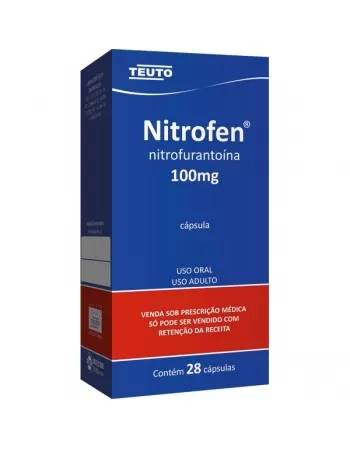 NITROFEN 100 MG 28 CAPS (NITROFURANTOINA)