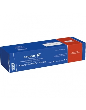 CETOCORT N CREME 30 GR (CETOC+BETAMET)