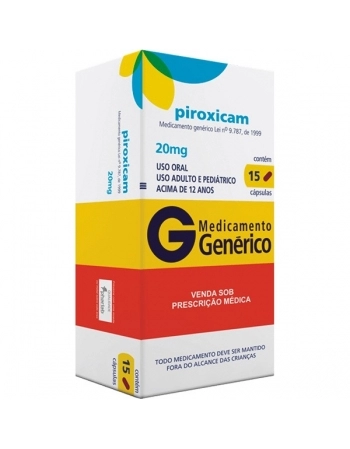 G.PIROXICAM 20MG 15CPR PHARLAB