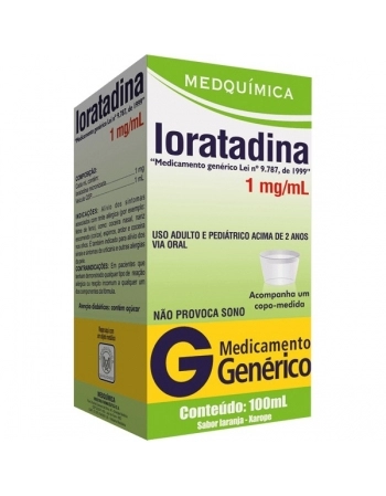 G.LORATADINA XAROPE 100ML MEDQUIMICA