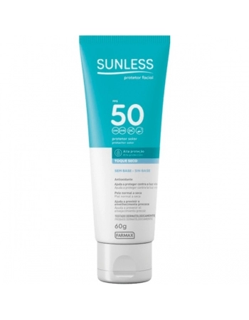 SUNLESS PROT SOL FACIAL FPS50 T SEC 60GR FARMAX