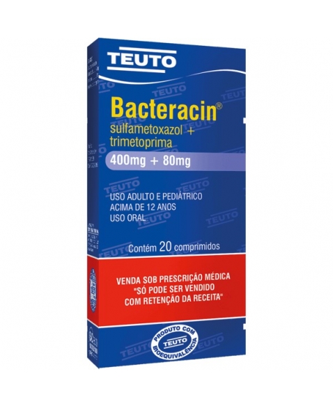 BACTERACIN 400 /80 MG 20 CPR (SULF+TRIM