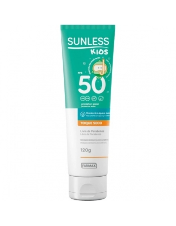 SUNLESS PROT SOLAR BISN KIDS FPS50 120GR FARMAX