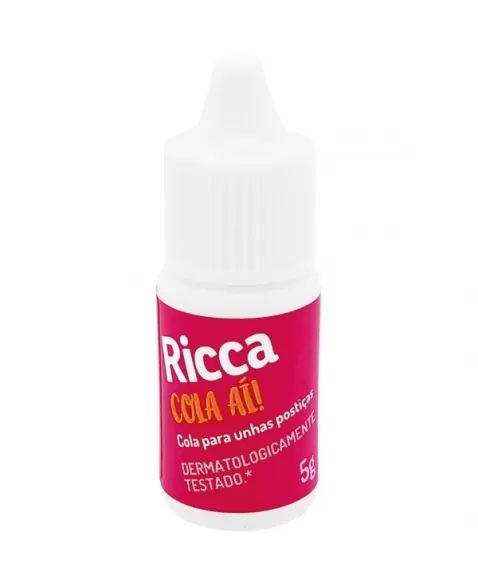 COLA PARA UNHAS POSTICAS RICCA 5 GR