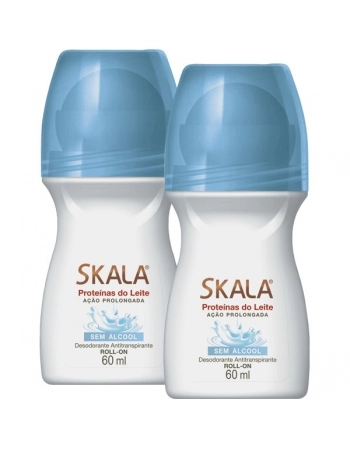 SKALA DESODORANTE ROLL ON PROTEINA DO LEITE 60 ML