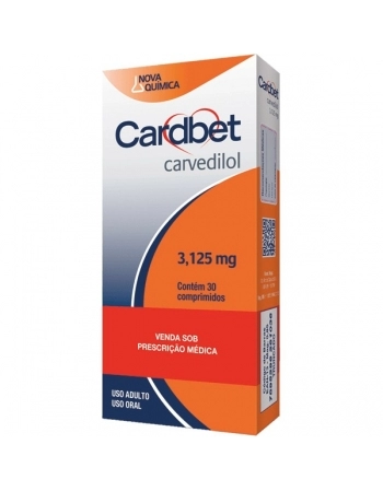 CARDBET 3,125MG 30CPR MULTILAB