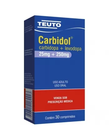 CARBIDOL 30 CPR (CARBIDOPA/LEVODOPA)