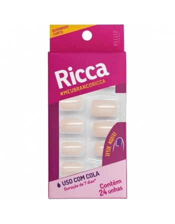 RICCA UNHAS AUTOADESIVAS NATURAIS BELLIZ