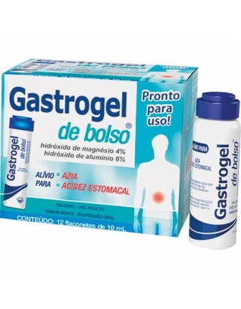 GASTROGEL DE BOLSO 12FLACON 10ML MEDQUIMICA
