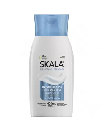 SKALA DESOD CORPORAL PROTEINA E LEITE VEGET 400ML