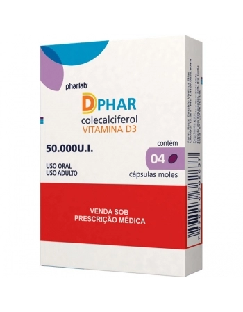 DPHAR 50.000UI 4CPS MOLE