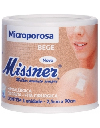 FITA MICROPOROSA BEGE 2,5X0,90 MISSNER