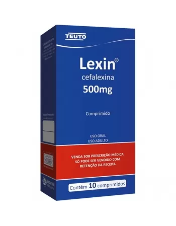 LEXIN 500 MG 10 CPR (CEFALEXINA)