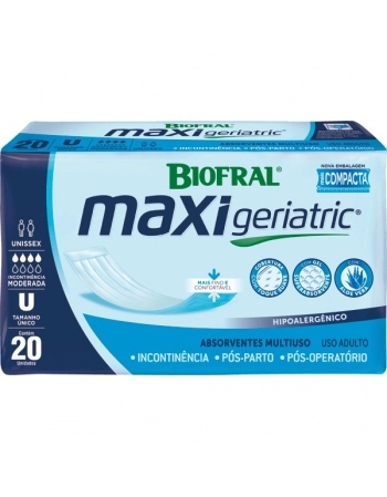 ABSORVENTE BIOFRAL MAXI GERIATRIC 20UN ESSITY